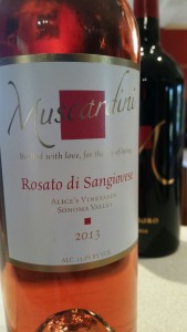Bright & Lively: The Muscardini 2013 Rosato di Sangiovese pairs nicely with the Oscar nominee Boyhood and many of the films featured at the SonomaFilmFest 2015.