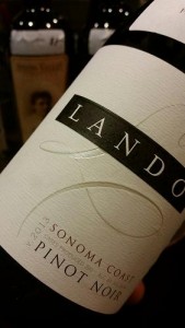 The Lando 2013 Sonoma Coast Pinot Noir was one of the big medal winners in the high-end category at the the AFWC 2016.