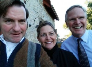 So excited to be working on the fabulous Wine Classes with star winemakers at Flavor! Napa Valley: Selfie with fellow somms Christie Dufault & Robert Bath MS (your moderator!).