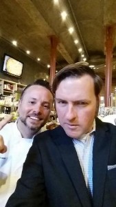 Fun selfie of me and Pizza King Tony Gemignani taken at Flavor Napa Valley. This week, Tony and I will be judging the Pizza My Way event at Sebastiani Winery in Sonoma.