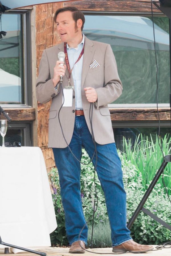 Hosting a seminar at the Telluride Wine Festival 2016.