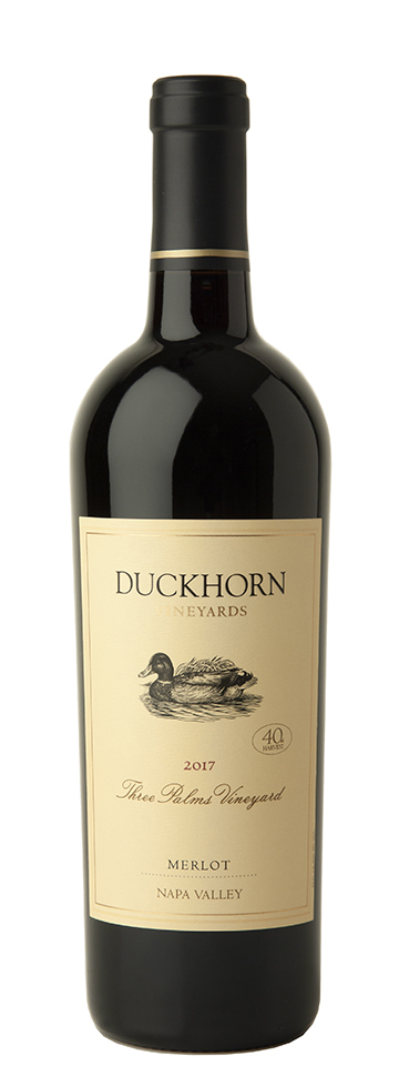 2017 Duckhorn Vineyards Napa Valley Merlot Three Palms Vineyard