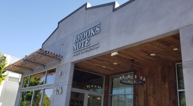 In Petaluma With Brooks Note Winery On THE VARIETAL SHOW