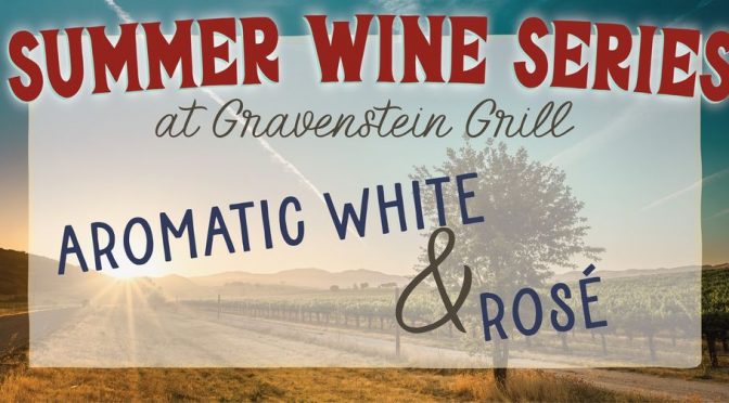Rose & Aromatic White/Pink Wine Festival on Thurs May 25th!